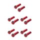 thumbnail image 1 of Vogacara 2 uds soporte de cabeza de bola unión de enlace profesional accesorios modificados extremos de barra de amarre de hilo inverso Type2 NO2, 1 of 6