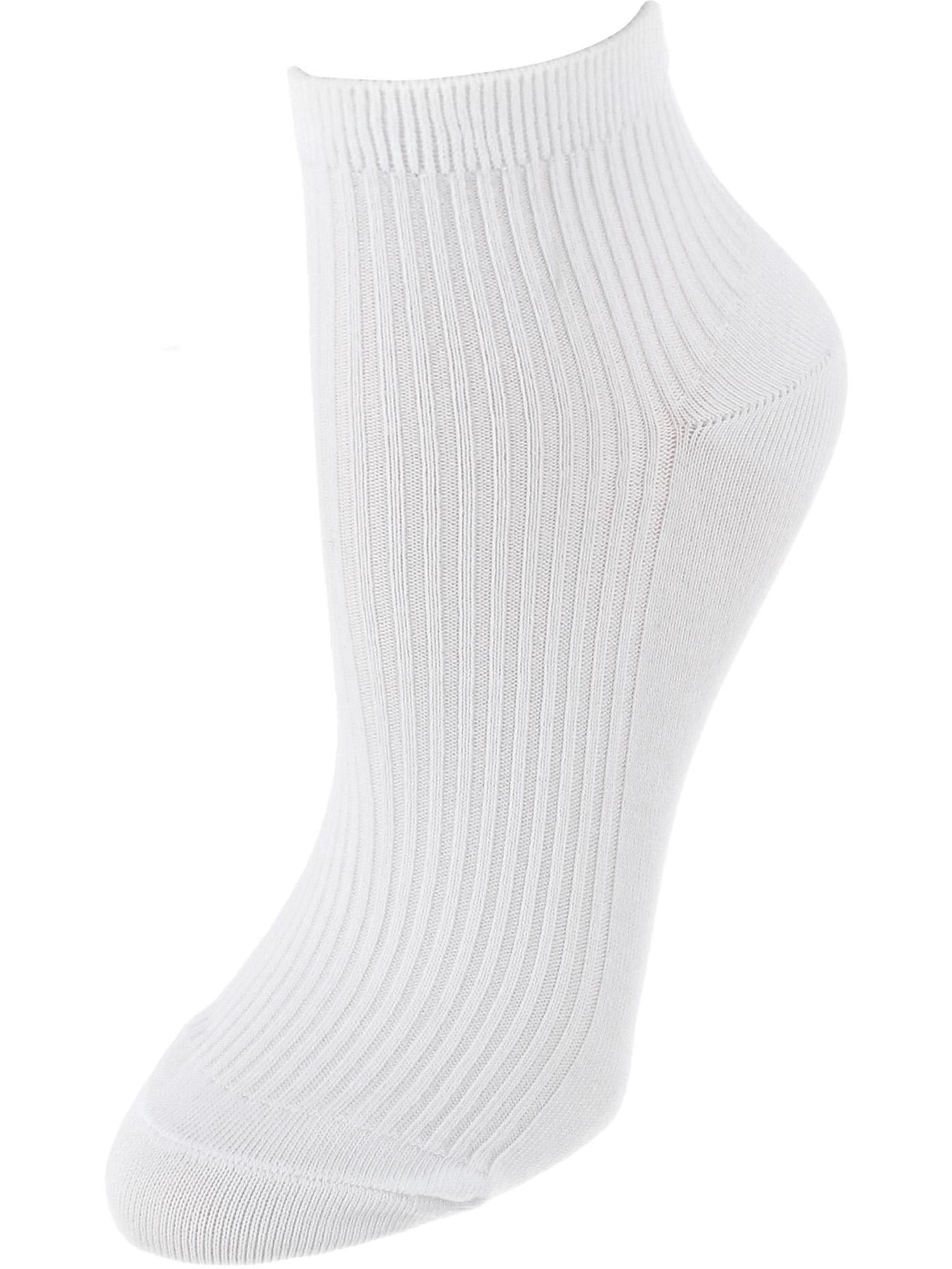 Gold Toe  Quarter Lenght Ribbed Comfort Seams Socks (6 Pairs) (Women)