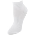 thumbnail image 6 of Gold Toe  Quarter Lenght Ribbed Comfort Seams Socks (6 Pairs) (Women), 6 of 6