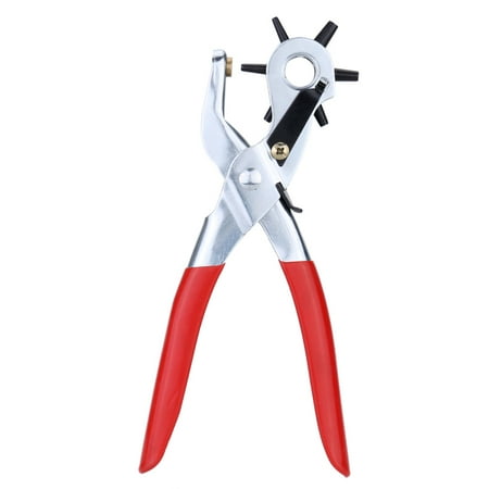 Perforator Punches - Hole Punching Machine 9'' Punch Plier Round Hole Perforator Tool Make Hole Puncher for Watchband -2mm 2.5mm 3mm 3.5mm 4mm 4.5mm