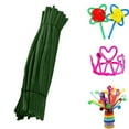 thumbnail image 4 of 100-Pack 12-Inch Fluffy Chenille Stems for DIY Crafting, Bendable Fuzzy Pipe Cleaners for Kids STEM Activities, Classroom Projects, Gift Wrapping, Floral Decor & Creative Art Supplies, 4 of 5