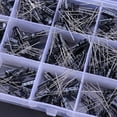 thumbnail image 2 of Juego de surtido surtido de condensadores electrolíticos de aluminio de 200 piezas / juego 0.1UF-220UF (negro), 2 of 5