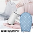 thumbnail image 3 of Garment Steamer Ironing Glove for Clothes Steamer Anti Steam Glove and Ironing Mesh, Heat Resistant Small Ironing Board for Handheld Steamer, Anti Steam Mitt with Finger Loop, 3 of 7