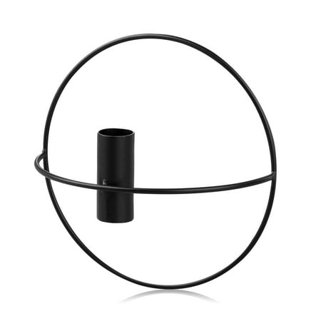Candle Stand Wall Mounted EEEKit Wall Mounted Metal 3D Candlestick, Candle Holder Geometric Tea Light Home Decor Candlestick, Wall Hanging Ornaments Elegant Wedding Christmas Decoration ()