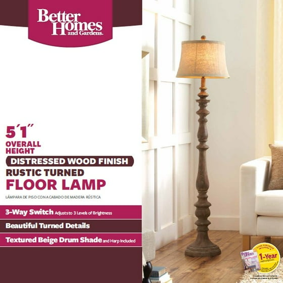 Better Homes and Gardens Rustic Floor Lamp - Walmart.com Better Homes and Gardens Rustic Floor Lamp - Walmart.com