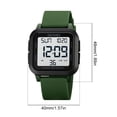 thumbnail image 3 of Reloj deportivo digital para hombre Temporizador de cuenta regresiva 50M Impermeable Dual Time LED Back Light, 3 of 8
