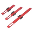 thumbnail image 5 of 3Pcs Woodworking Ruler Set Accurate Metal Slide T Type Square Scribing Marking Measuring Tool, 5 of 5