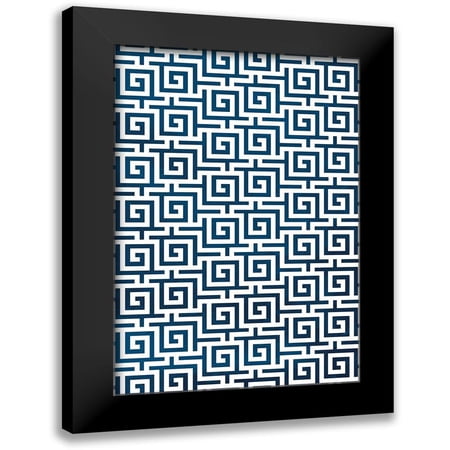 Grey, Jace 11x14 Black Modern Framed Museum Art Print Titled - Indigo keys two