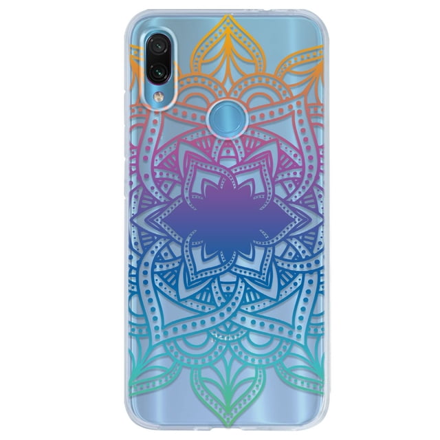 Funda InstaCase para Xiaomi Redmi Note 7 Mandala de Colores Uso Rudo Antigolpes