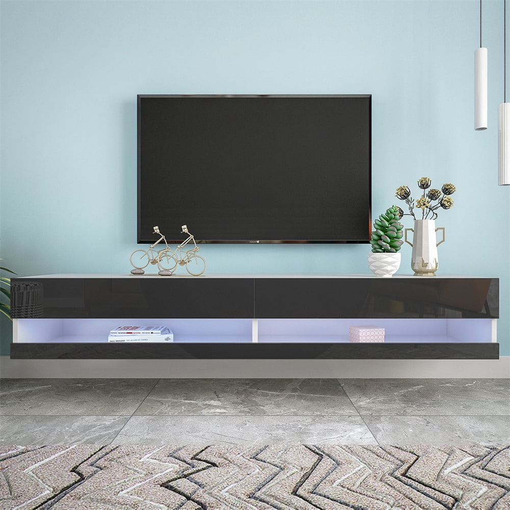 TV Stand for 80inch TV, Universal TV Stand, Modern TV with 20