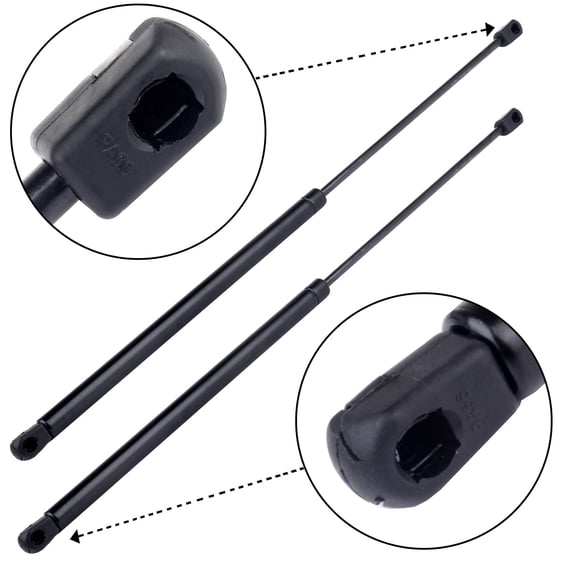 ECCPP Rear left and right Window Glass Lift Support Fit for 1997-2006 for Jeep Wrangler Replaces 4249 SG214012 2pcs