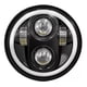 thumbnail image 3 of Par Faro Principal 5 Pulgada 4 Led Negro 12v Ojo De Ángel, 3 of 6