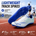 thumbnail image 2 of OnyxTrek Track and Field Shoes for Men Women 7 Spikes Boys and Girls Kids Running Racing Shoes, 2 of 6