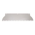 thumbnail image 1 of Square Notched Tile Trowel Stainless Steel Square Notch Trowel 2/5 X 2/5 Inch for Large Format Tiles and Flooring Installation, 1 of 7
