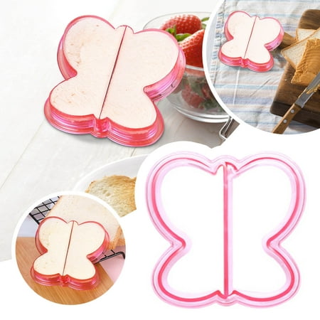 

Vikudaty DIY Molds Jigsaws Sandwich Molds Bread Cutting Dinosaurs Butterfly Plastic Cookie Molds 2022 kitchen