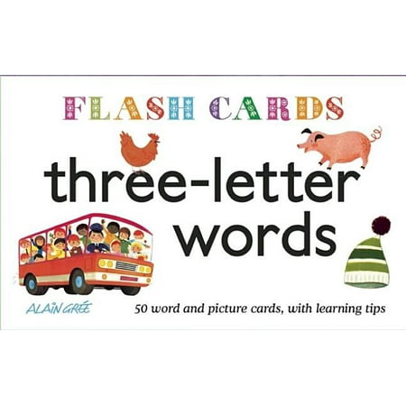 Three-Letter Words - Flash Cards (Best Three Letter Words)