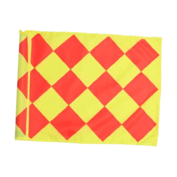 Bandera de fútbol Reemplazo del equipo del equipo Versátil Fútbol Corner Bandera 44 CMX34 cm para la práctica Juego de aficionados en interiores