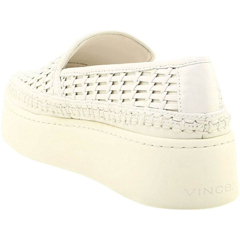 Vince stafford sales woven leather sneakers