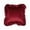 Red, variant on PEONAVET Throw Pillow Covers, 18×18In Decorative Pillow Covers with Ruffled Edge, Vintage Square Pillow Cases for Bed, Sofa, Living Room, Home Decor
