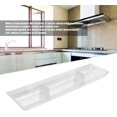 thumbnail image 3 of Buachois 3Pcs Range Hood Oil Cup,Universal Plastic Rectangular Reusable Replacement Oil Catcher Collecting Cup,Transparent Oil Collector Box for Kitchen Home Restaurant, 3 of 8