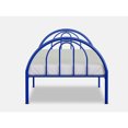 thumbnail image 4 of Rack Furniture Brooklyn Steel Twin Furniture Bedroom Kid Bed Frame, Blue, 4 of 5