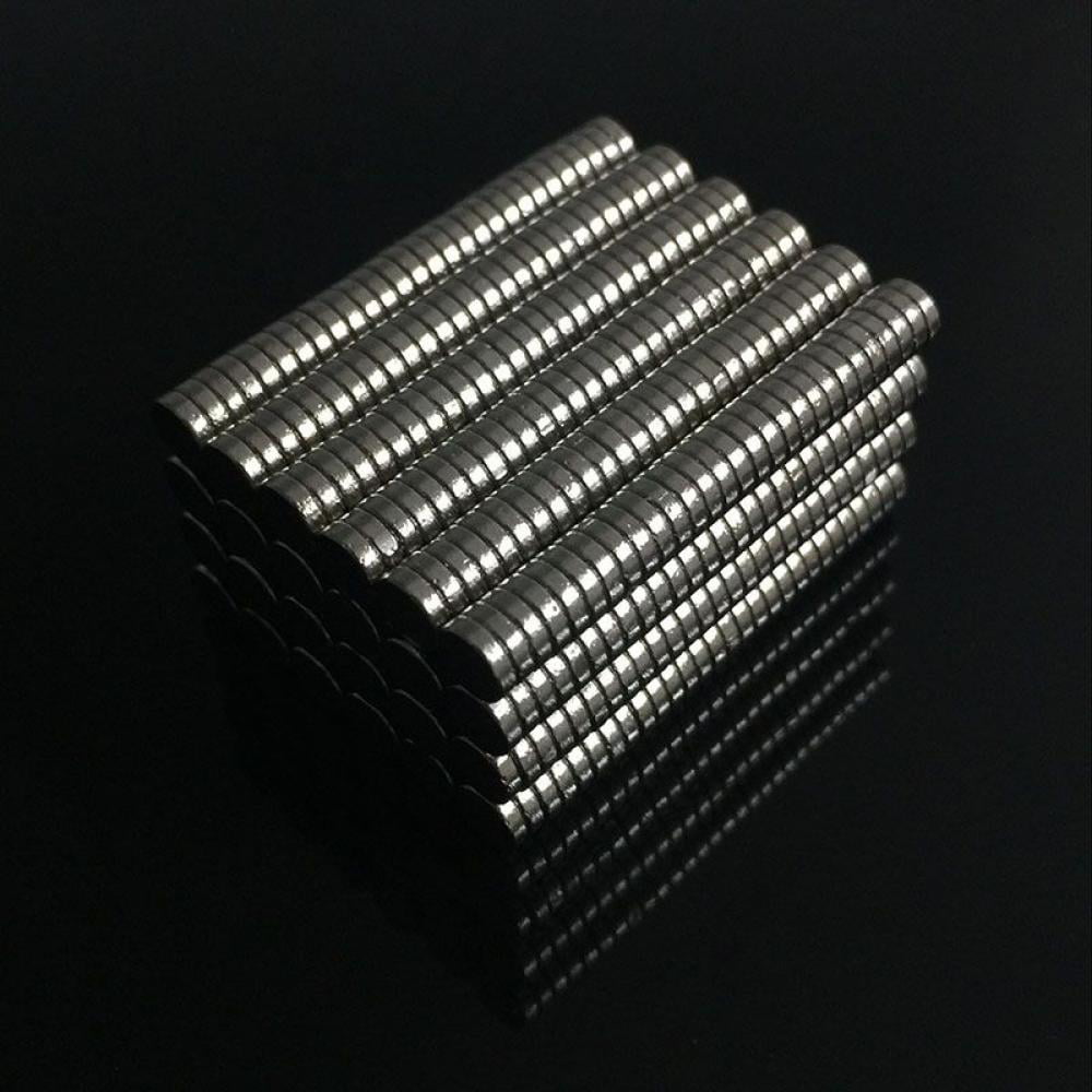 200pcs Nd-Fe-B Disc Mini 3mm X 1.5mm Rare Earth N35 Strong Magnets Craft Models 