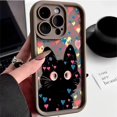 thumbnail image 3 of Funda de gato de dibujos animados para Samsung Galaxy, cubierta de silicona suave, bonita, S24, S23, S22 Ultra, S21 FE, A14, A52, A32, A13, A53, A34, A54, A35, A15, 4G, 5G, 3 of 5