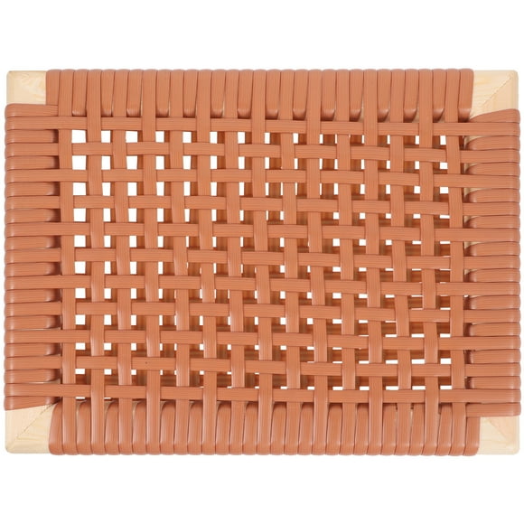 Summer Seat Pad Breathable Seat Cushion Woven Chair Pad Bay Window Bench Pad Stool Pad