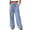 9# Light Blue, variant on Tall Linen Pants for Women Lightweight Pull on Relaxed Fit Casual Pants for Tall Ladies High Waisted Straight Leg Light Blue M