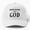 White, variant on Grumpy Old Dad AKA God Baseball Hat, Father's Day Father Quote Design, Classic Cap