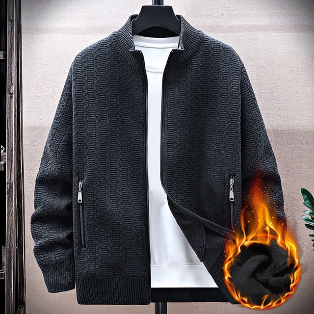 Blusa y camisa de manga larga con cuello alto para hombre, sudadera deportiva de poliéster de color liso a la moda con cuello alto y manga larga para hombre.