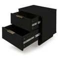 thumbnail image 5 of Manhattan Comfort Granville Nightstand 2.0 in Black - Solid Wood - Set of 2, 5 of 12