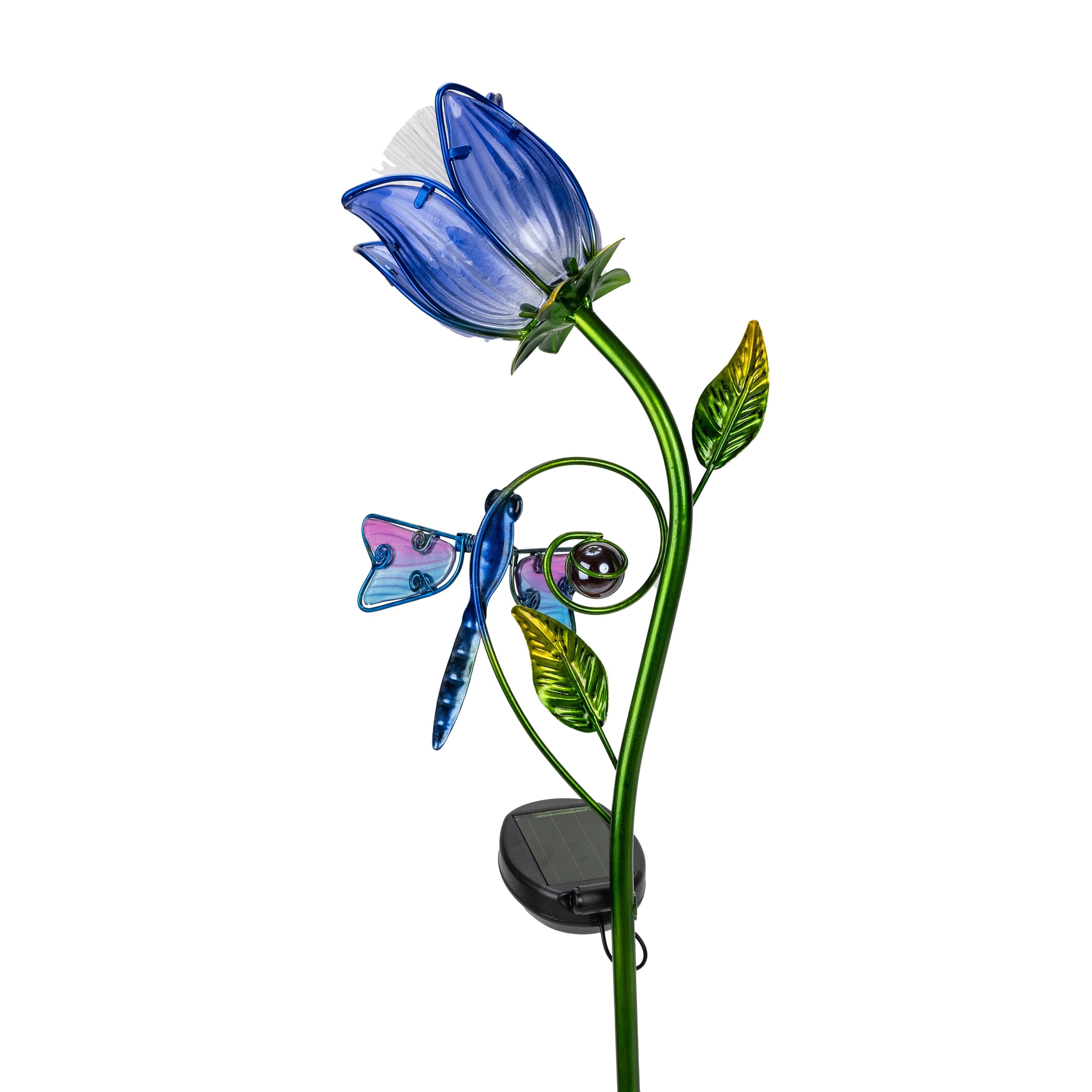 Better Homes & Gardens Blue Hibiscus Stake Light, 0.8 lb Weight