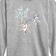 thumbnail image 3 of Frozen 2 - Anna Elsa Olaf Snow - Toddler And Youth Long Sleeve Graphic T-Shirt, 3 of 5