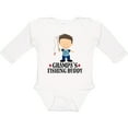 thumbnail image 3 of Inktastic Grampa Fishing Buddy Boys Boys Long Sleeve Baby Bodysuit, 3 of 5