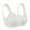 White, variant on Curyon Women's Minimizer Bra Comfort Non Padded Wireless Full Figure Plus Size Bras,46DD