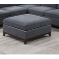thumbnail image 4 of Modular 6pcs Sectional Sofa Set L-Shaped Corner Cushion Couch Family Relax Chaise Corner Wedge ottoman Chairs Chenille, 4 of 6