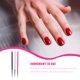 thumbnail image 4 of BRIGHTFUFU 3 PCS Cepillos de arte de uñas Pincel de uñas Liner de uñas Manicure Manicure Nail Liner Pincel para salón, 4 of 7