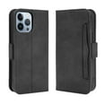thumbnail image 6 of Dteck Wallet Case for iPhone 14 6.1", Retro PU Leather Folio Stand Flip Cover with Detachable Card Slots Magnetic Closure Case, Black, 6 of 8