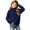 Navy, variant on Grblisyd Mock Neck Sweatshirt for Girls Cute Polka Dot Sweater Long Sleeve Pullover Tops Back To School Outfits