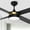 52in - Black, variant on Dextrus 52in Black Modern Indoor Outdoor Ceiling Fan with Remote Control