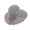 Grey, variant on Xinwanna Women's Wide Brim Straw Hat Summer Beach Sun Hat Foldable Lady Braided Floppy Hat for Outdoor Travel Vacation (Grey,One Size)