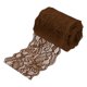thumbnail image 1 of Cinta de encaje de patrón floral Uxcell para costura, manualidades, envoltura de regalos, ramos, marrón, 1 of 6