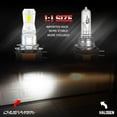 thumbnail image 6 of H15 LED Headlight Bulbs High Beam DRL Compatible with Land Rover Discovery Sport 2015-2019, 6 of 14