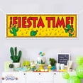 thumbnail image 2 of PMU Cinco de Mayo "FIESTA TIME!" Sign Banner 60in x 21in Hanging Party Decoration Accessory (1/pkg)Pkg/1, 2 of 6