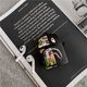 thumbnail image 3 of Lindo estuche para Airpods, estuche de silicona 3D para mochila Airpods con llavero diseñado para AirPods 1 y 2 (negro)-Negro- Sincero Electrónica, 3 of 5