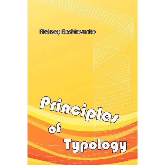Principles of Typology (Paperback)