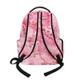 thumbnail image 3 of Whosucclay Cherry Blossom Marble Design 17 Inch Primary School Backpacks, Kids Backpack for Boys Girls, Multi Storage Pockets Stylish Bookbag for High School, 3 of 8