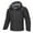 Black, variant on Versatile Casual Jackets With Heat Reflective Insulation For Outdoor Autumn Winter Activities Warm Windproof Apparel Ideal For Cold Weather Men's Winter Coat