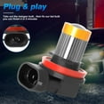 thumbnail image 7 of H11 H8 LED Bulbs 3000k Cool Yellow Super Bright Fog Light DRL Light High Power, 7 of 7